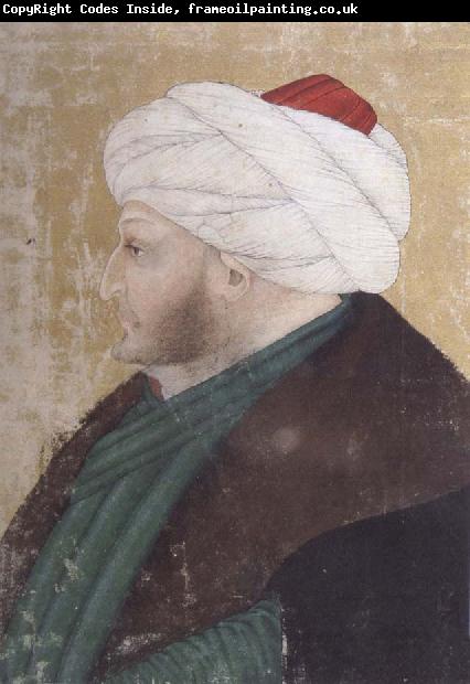 Costanzo da Ferrara Portrait of the Ottoman sultan Mehmed the Conqueror